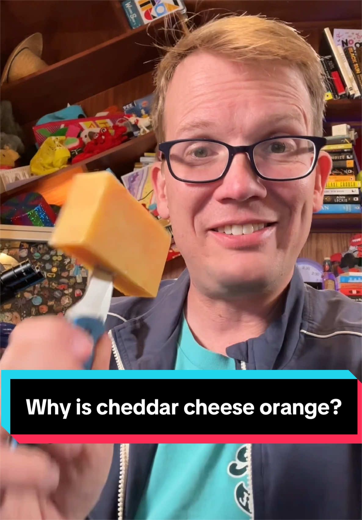 Summary and transcript of Why is cheddar cheese (and some soap) orange? PS please do NOT eat Sun Basin soap